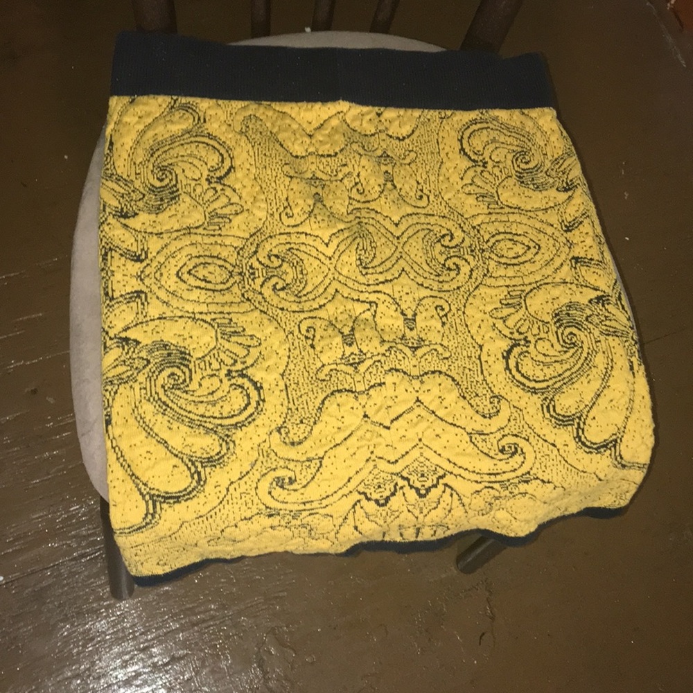High waste mini skirt